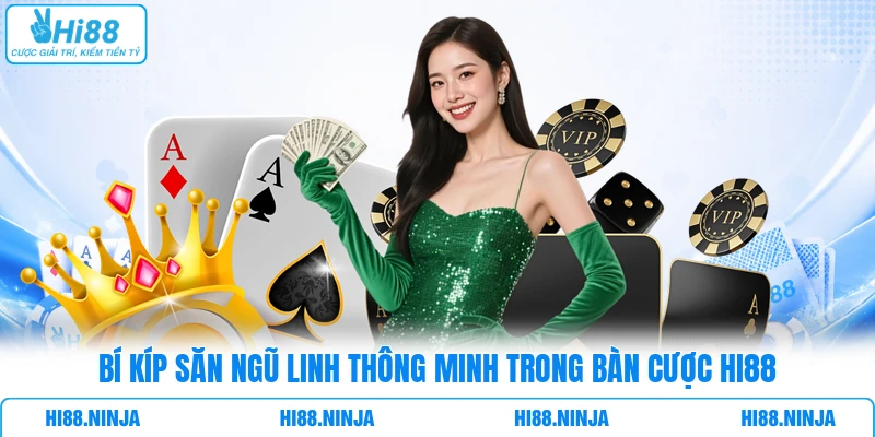 Bí kíp săn Ngũ Linh thông minh trong bàn cược HI88