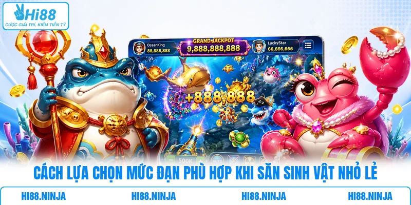 Cách lựa chọn mức đạn phù hợp khi săn sinh vật nhỏ lẻ