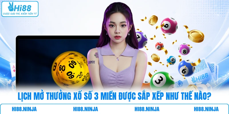 Lịch Mở Thưởng Xổ Số 3 Miền Được Sắp Xếp Như Thế Nào?
