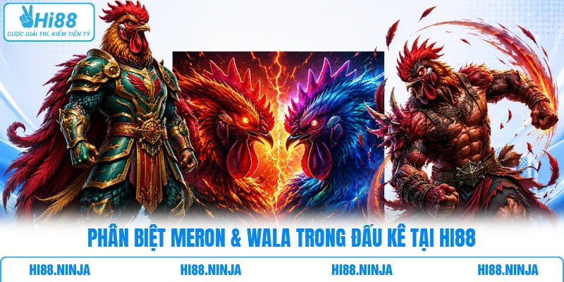 Phân biệt Meron & Wala trong đấu kê tại HI88
