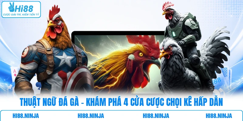 Thuật Ngữ Đá Gà - Khám Phá 4 Cửa Cược Chọi Kê Hấp Dẫn