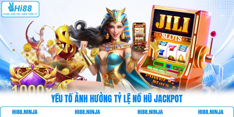 Yếu tố ảnh hưởng tỷ lệ nổ hũ Jackpot
